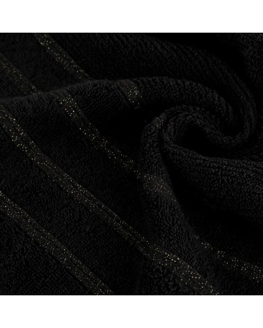 Ręcznik bawełna 70x140 Amira czarny Eurofirany