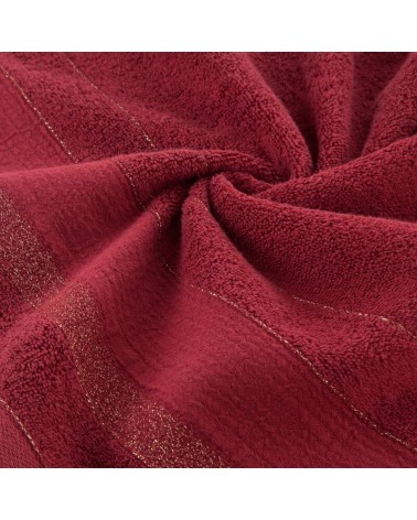 Ręcznik bawełna 50x90 April bordowy Eurofirany