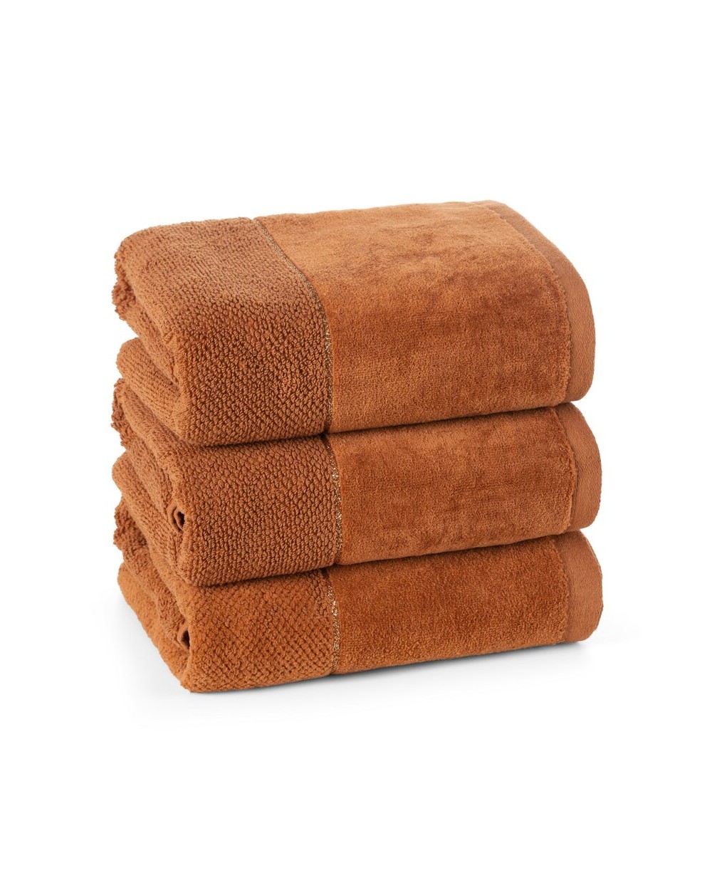 Ręcznik bawełna 30x50 Aria ceglasty Eurofirany