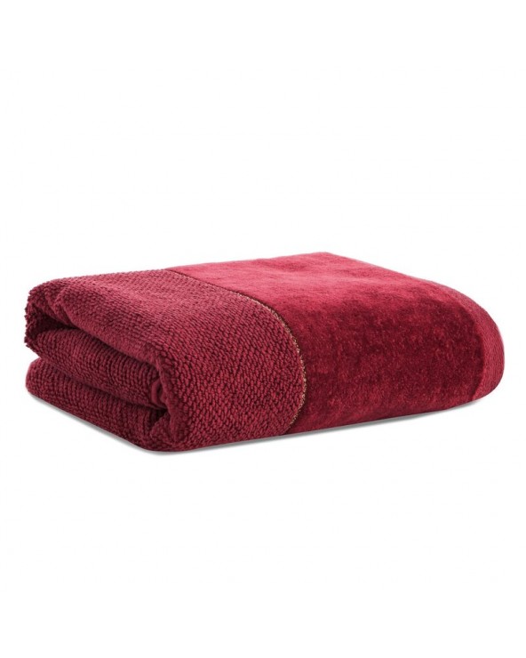 Ręcznik bawełna 30x50 Aria bordowy Eurofirany