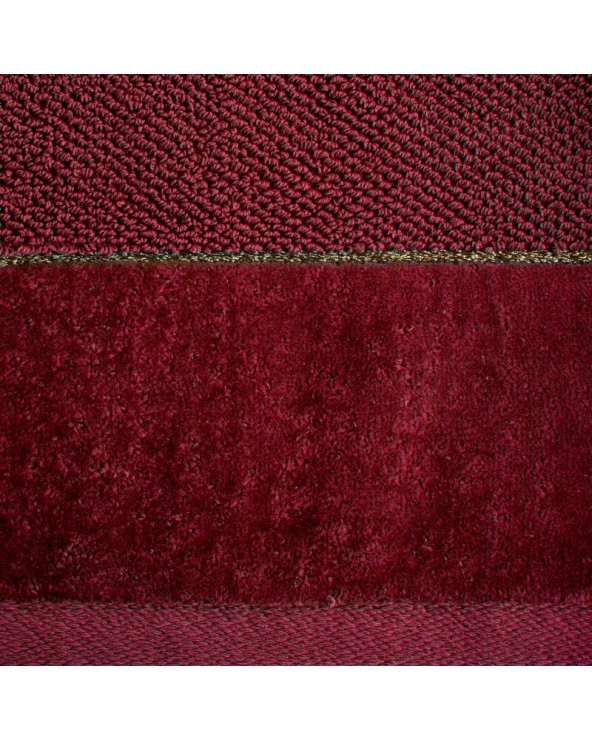 Ręcznik bawełna 30x50 Aria bordowy Eurofirany