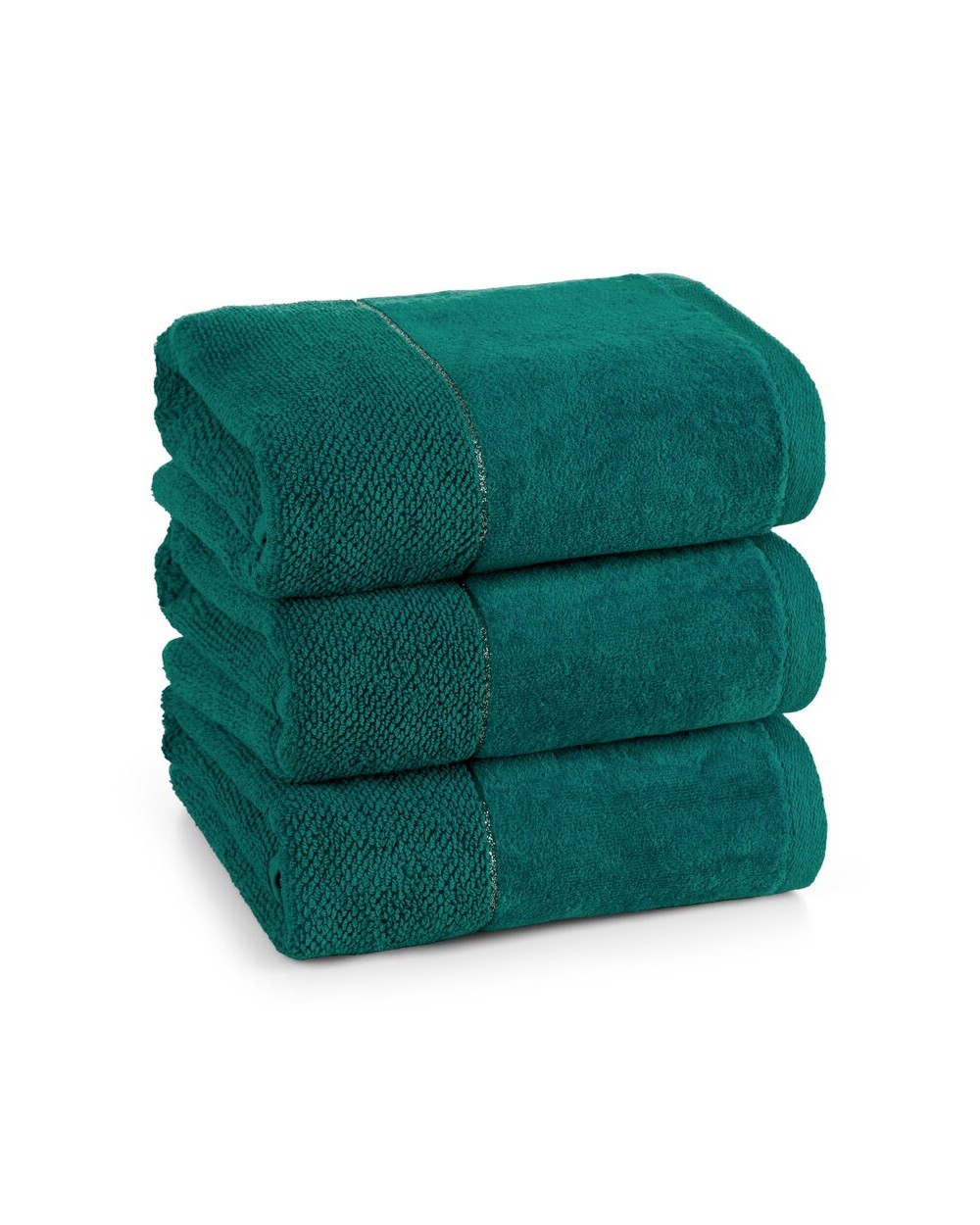 Ręcznik bawełna 30x50 Aria ciemnoturkusowy Eurofirany