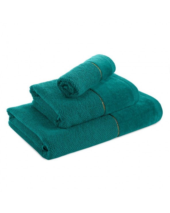Ręcznik bawełna 30x50 Aria ciemnoturkusowy Eurofirany