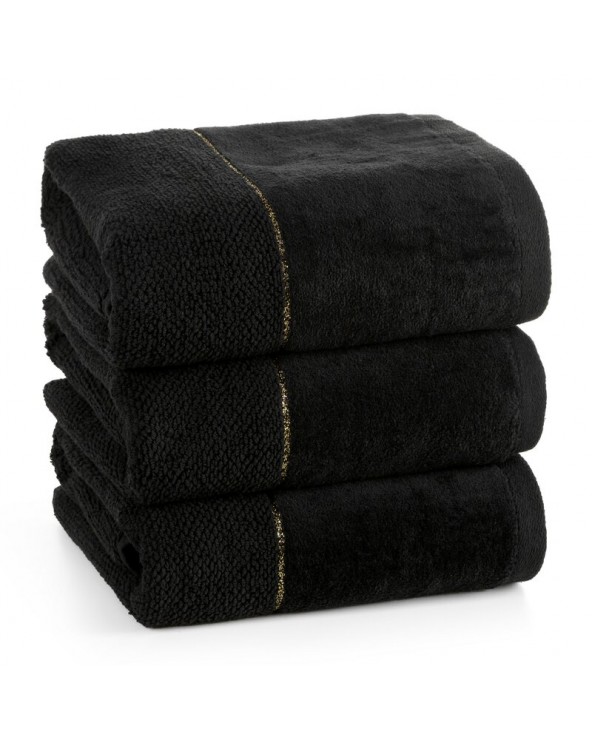 Ręcznik bawełna 50x90 Aria czarny Eurofirany