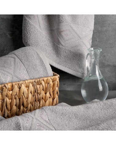 Ręcznik bawełna 50x90 Azari bordowy Eurofirany