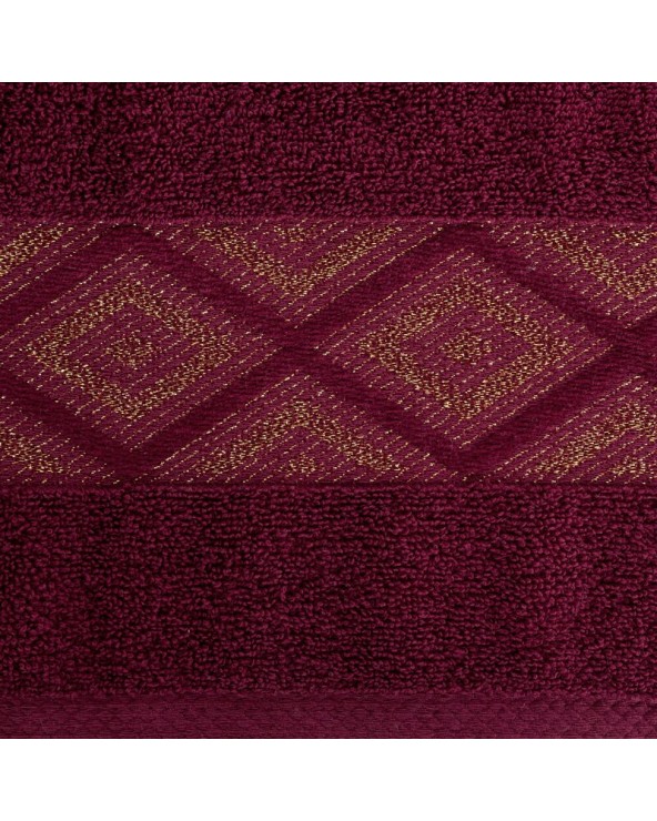 Ręcznik bawełna 70x140 Azari bordowy Eurofirany