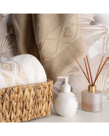 Ręcznik bawełna 70x140 Azari granatowy Eurofirany