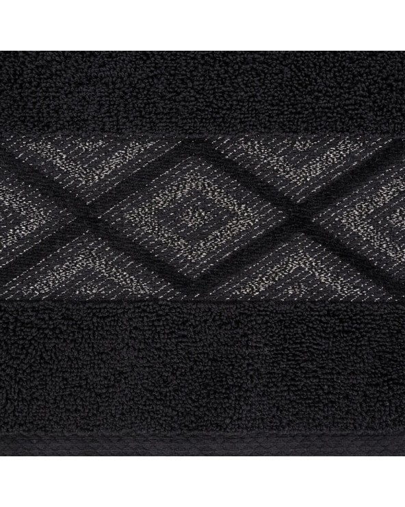 Ręcznik bawełna 70x140 Azari czarny Eurofirany