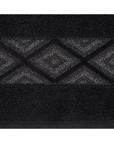 Ręcznik bawełna 70x140 Azari czarny Eurofirany