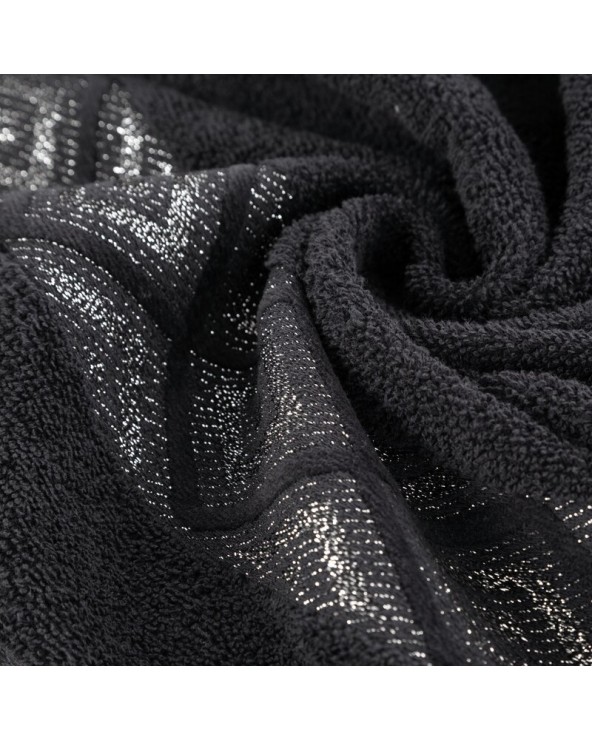 Ręcznik bawełna 70x140 Azari czarny Eurofirany