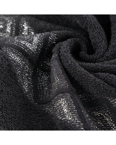 Ręcznik bawełna 70x140 Azari czarny Eurofirany