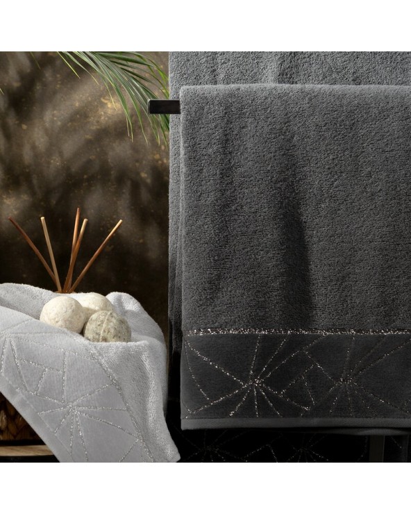 Ręcznik bawełna 50x90 Cleo stalowy Eurofirany