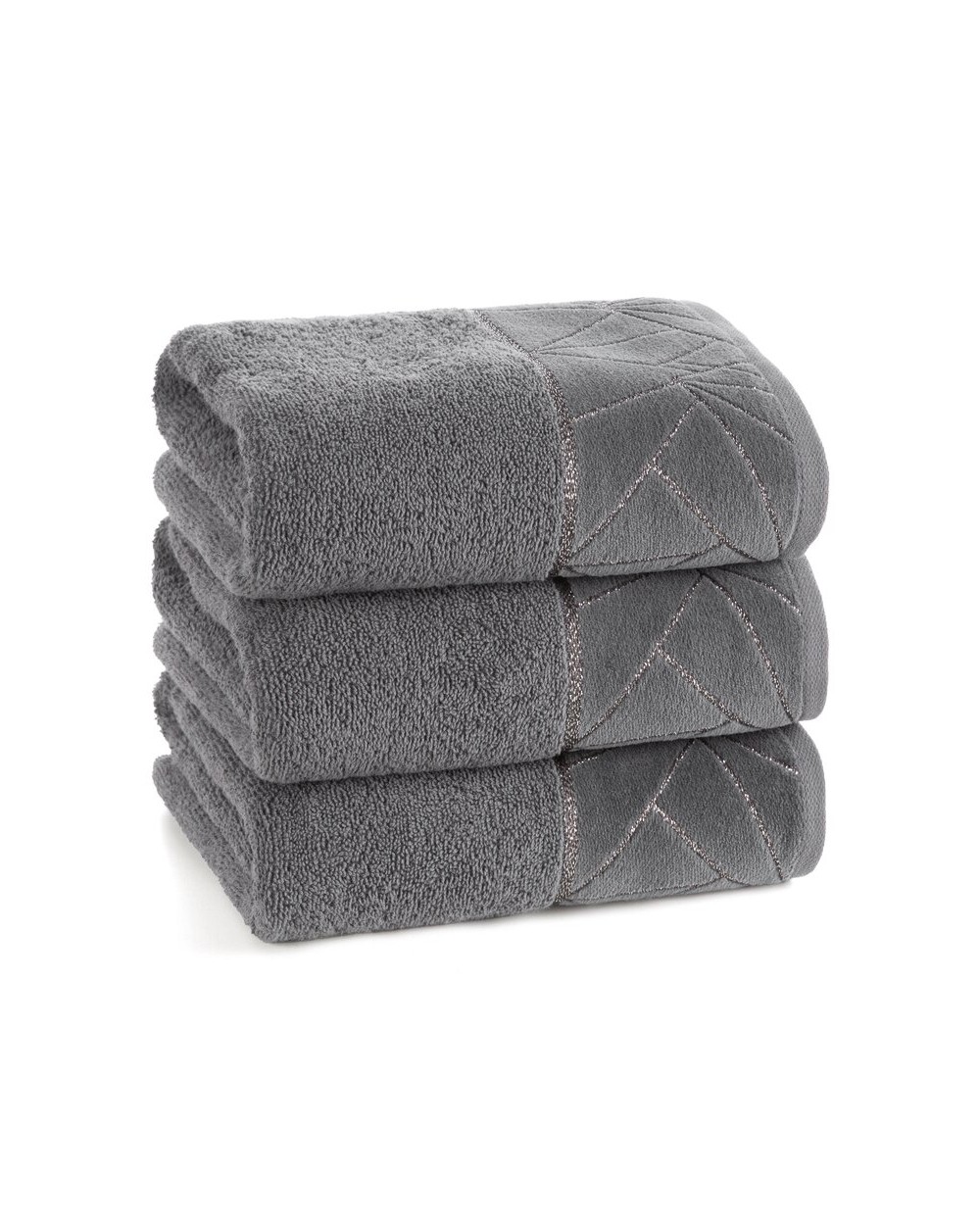 Ręcznik bawełna 70x140 Cleo stalowy Eurofirany