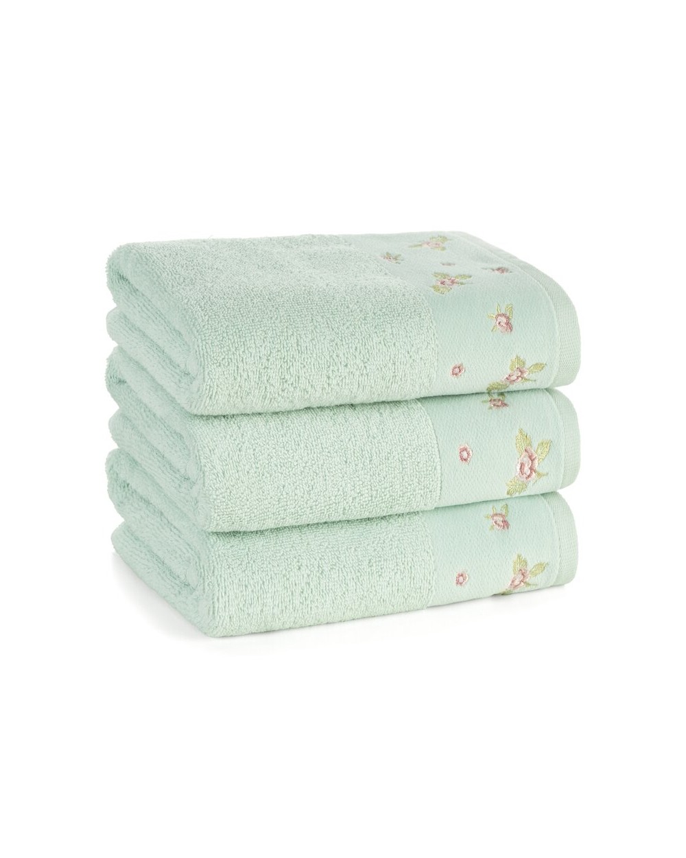 Ręcznik bawełna 70x140 Dalia miętowy Eurofirany