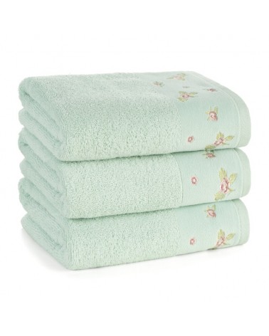 Ręcznik bawełna 70x140 Dalia miętowy Eurofirany