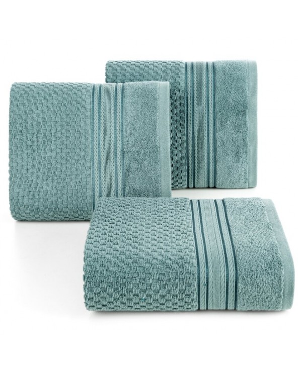 Ręcznik bawełna 30x50 Davos ciemnomiętowy Eurofirany