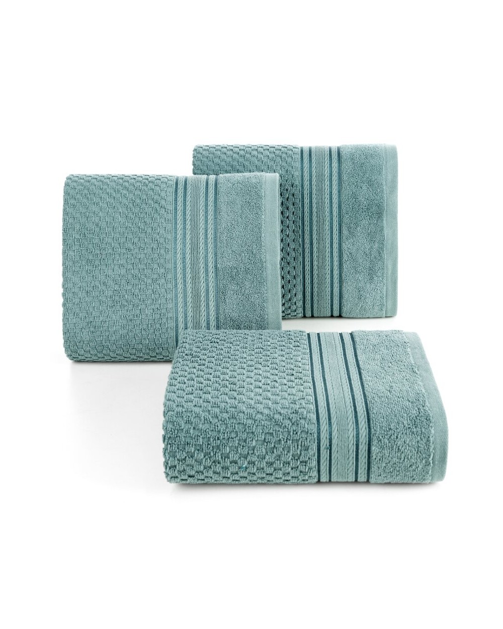 Ręcznik bawełna 30x50 Davos ciemnomiętowy Eurofirany