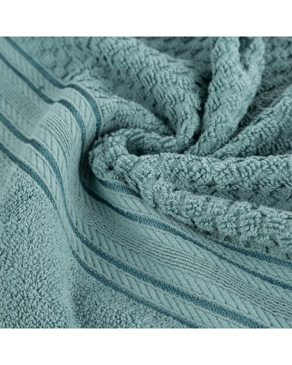 Ręcznik bawełna 50x90 Davos ciemnomiętowy Eurofirany