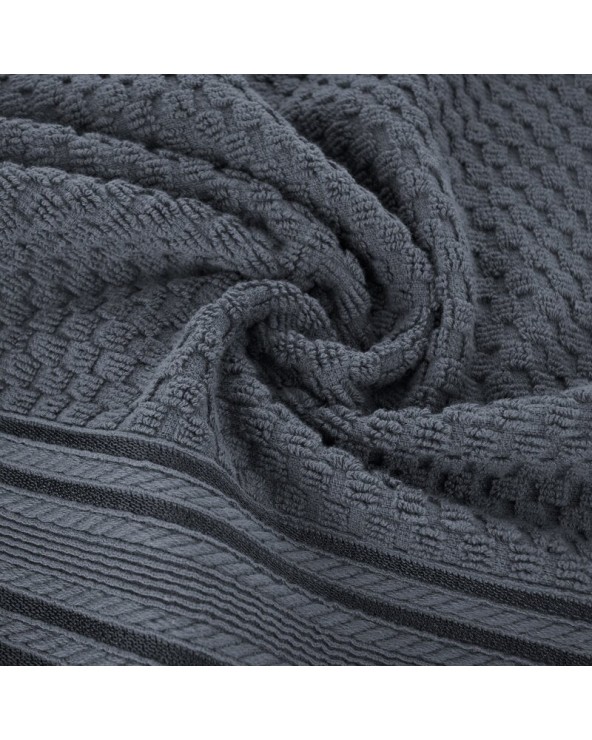 Ręcznik bawełna 30x50 Davos stalowy Eurofirany