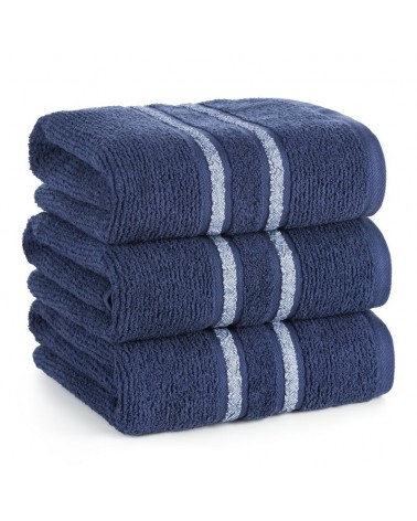 Ręcznik bawełna 70x140 Dina granatowy Eurofirany