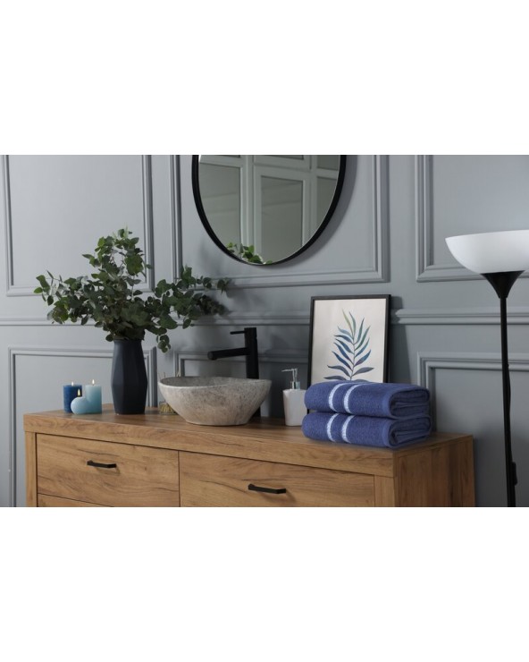 Ręcznik bawełna 70x140 Dina granatowy Eurofirany