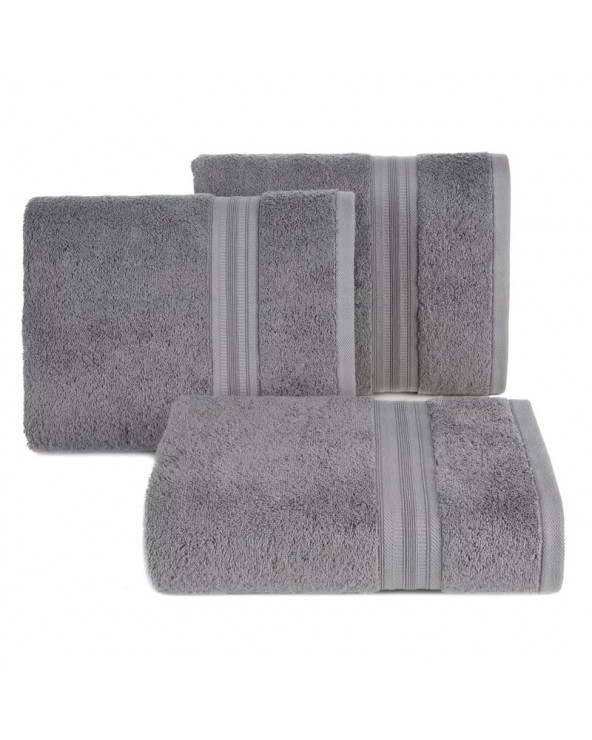 Ręcznik bawełna 30x50 Elen stalowy Eurofirany
