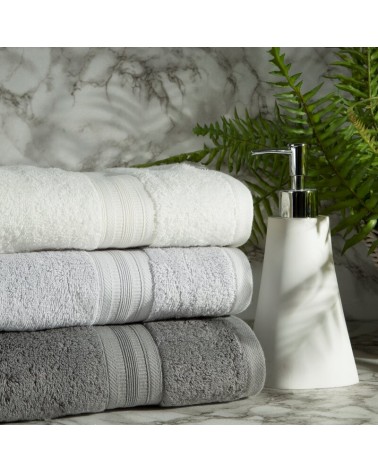 Ręcznik bawełna 30x50 Elen stalowy Eurofirany