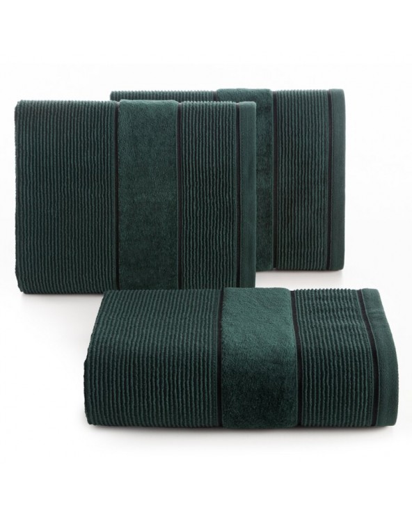 Ręcznik bawełna 70x140 Emma ciemnozielony Eurofirany
