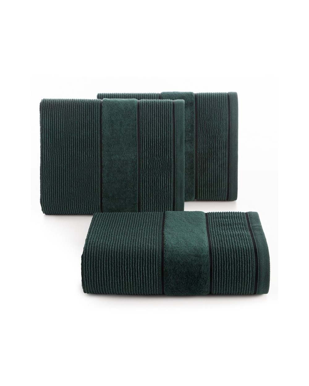 Ręcznik bawełna 70x140 Emma ciemnozielony Eurofirany