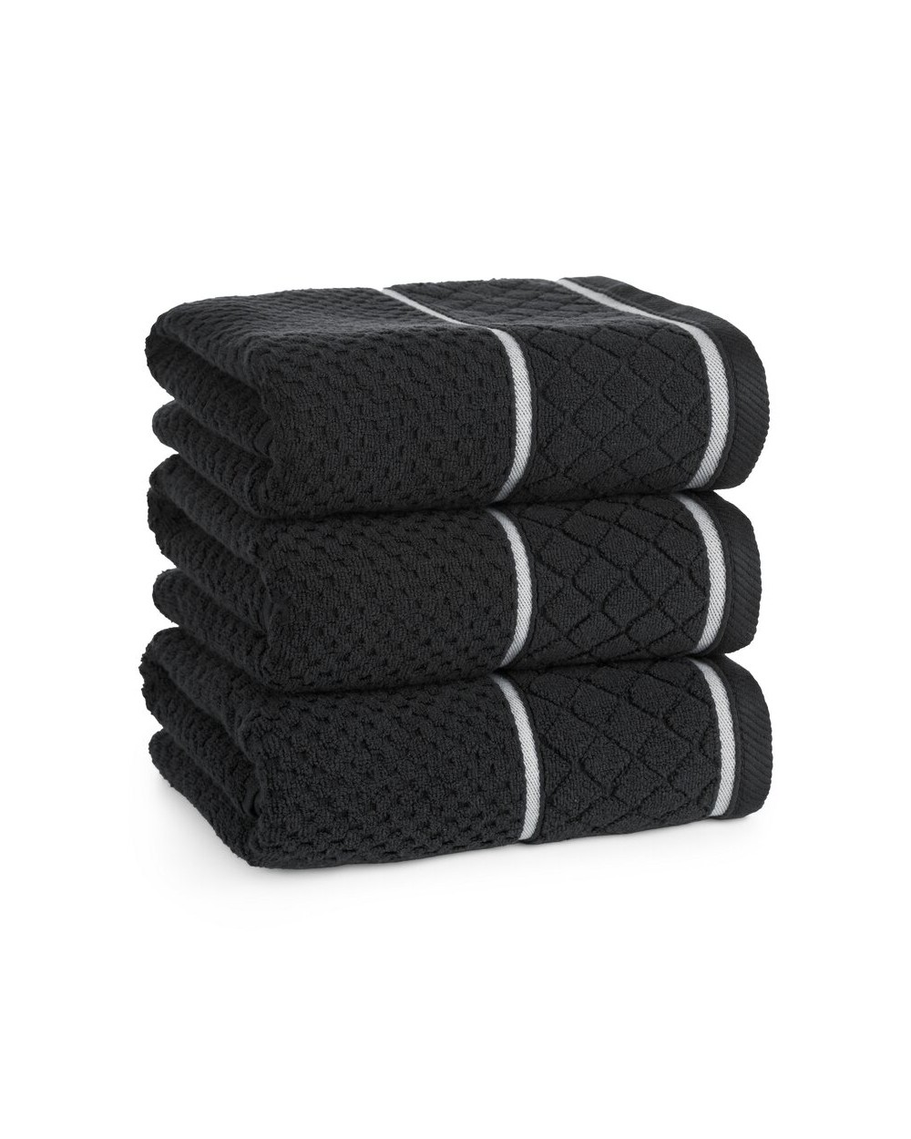 Ręcznik bawełna 50x90 Favori czarny Eurofirany