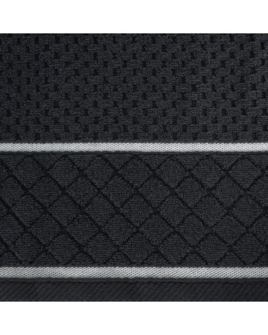 Ręcznik bawełna 50x90 Favori czarny Eurofirany