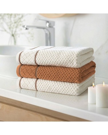 Ręcznik bawełna 50x90 Favori czarny Eurofirany