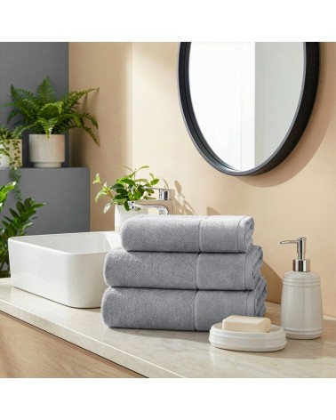 Ręcznik bawełna 50x90 Fero srebrny Eurofirany