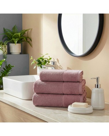 Ręcznik bawełna 30x50 Fero pudrowy Eurofirany