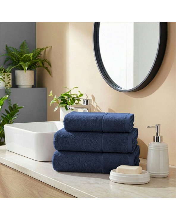 Ręcznik bawełna 30x50 Fero granatowy Eurofirany