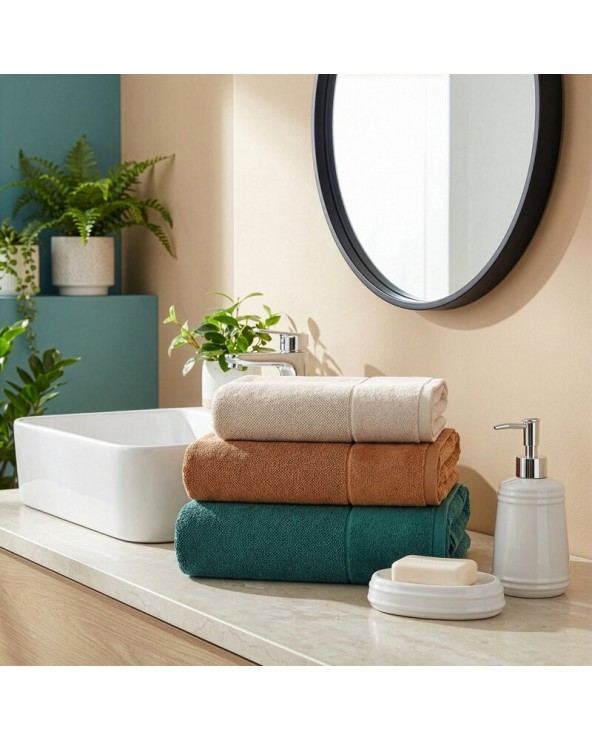 Ręcznik bawełna 50x90 Fero granatowy Eurofirany