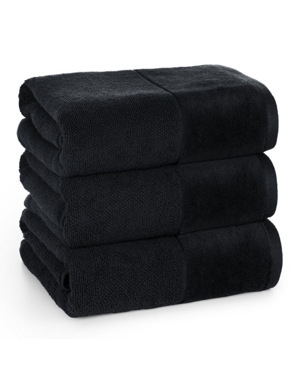 Ręcznik bawełna 70x140 Fero czarny Eurofirany