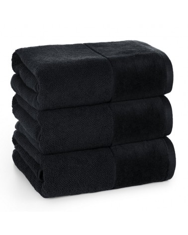 Ręcznik bawełna 70x140 Fero czarny Eurofirany