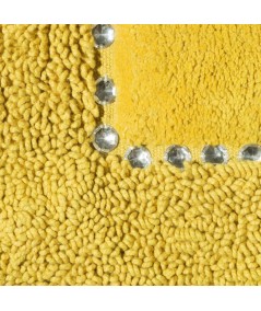 Dywanik bawełna z kryształkami Chic 50x70 musztardowy