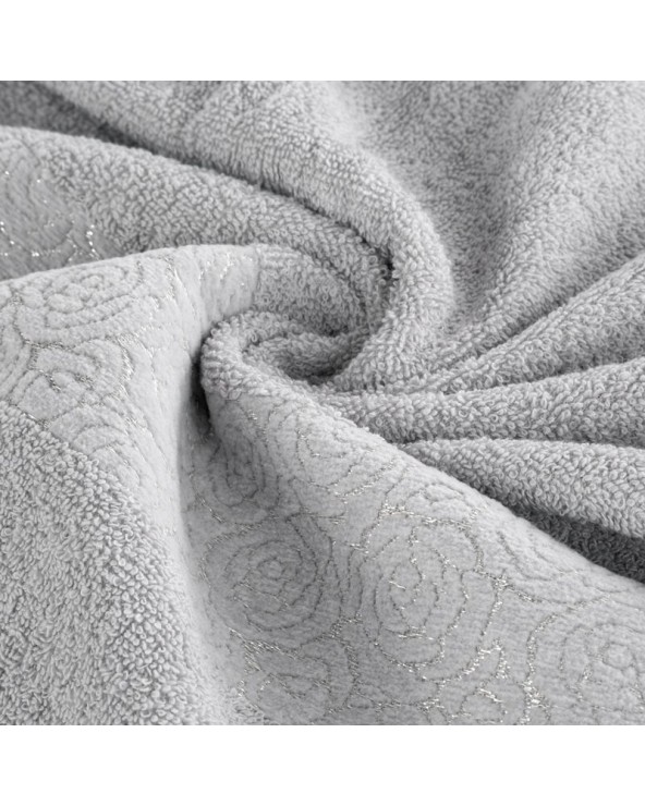 Ręcznik bawełna 50x90 Iris srebrny Eurofirany