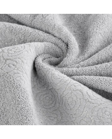 Ręcznik bawełna 70x140 Iris srebrny Eurofirany