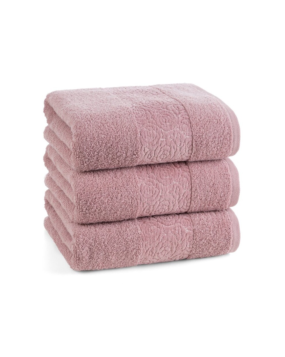 Ręcznik bawełna 70x140 Iris pudrowy Eurofirany