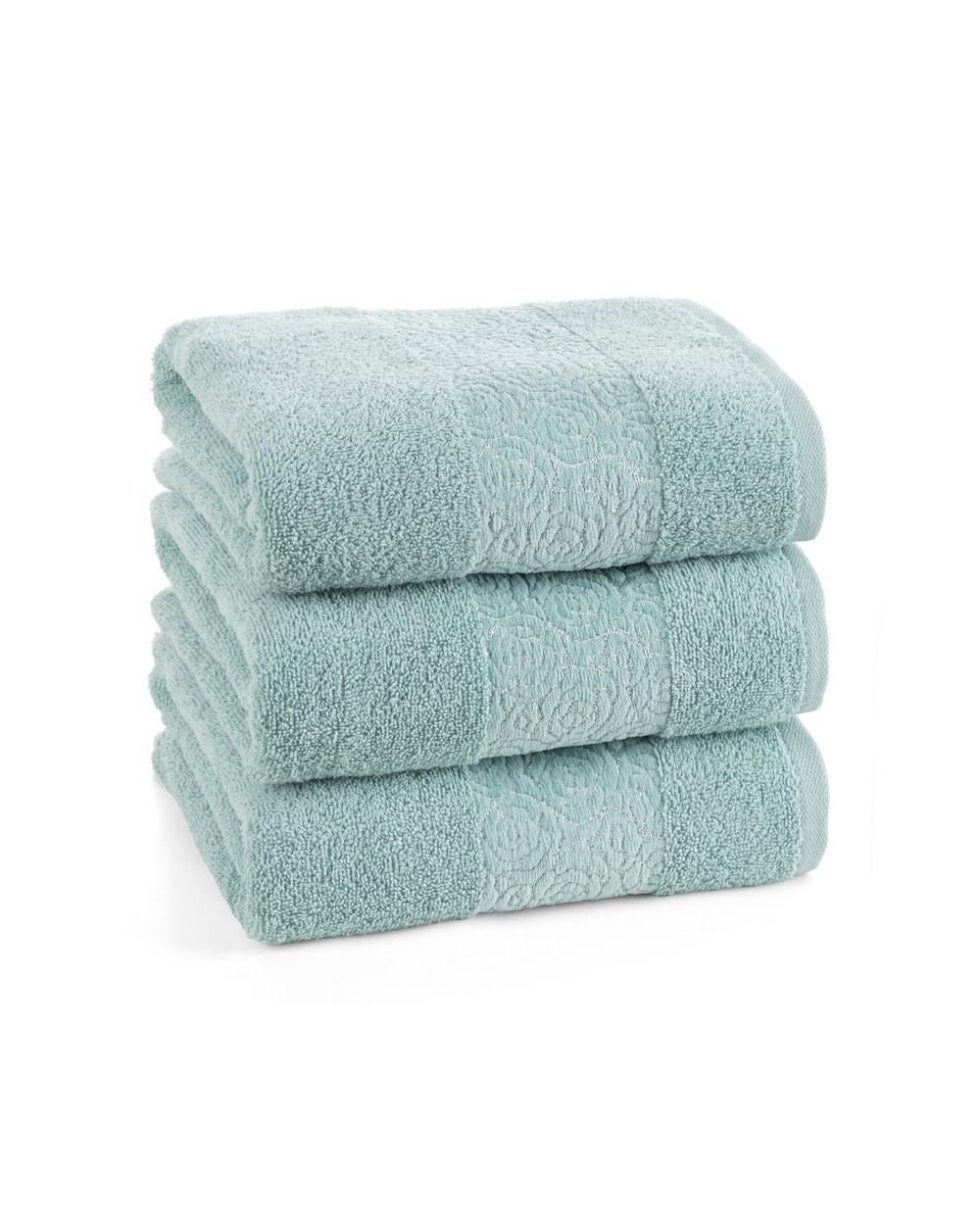 Ręcznik bawełna 70x140 Iris miętowy Eurofirany