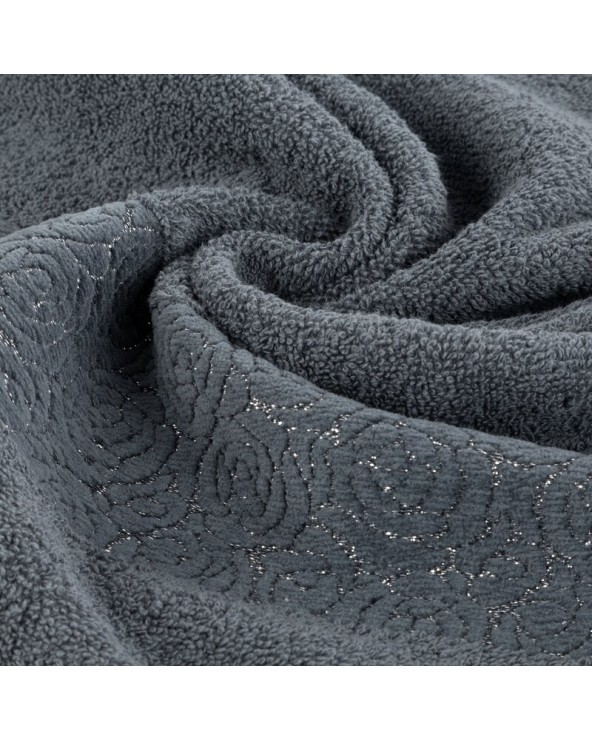 Ręcznik bawełna 30x50 Iris stalowy Eurofirany