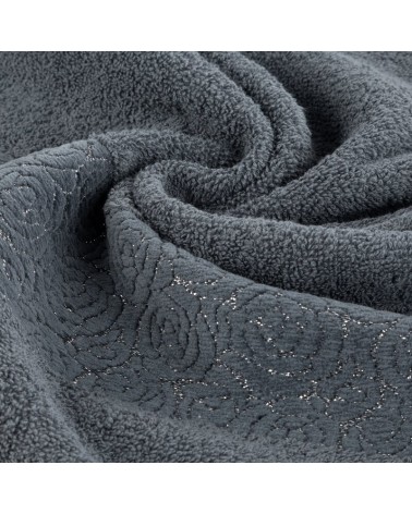 Ręcznik bawełna 30x50 Iris stalowy Eurofirany