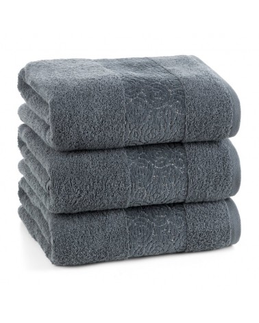 Ręcznik bawełna 70x140 Iris stalowy Eurofirany