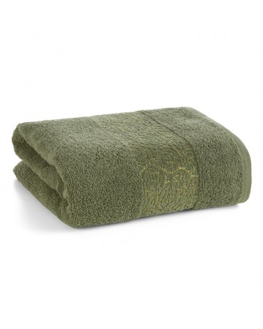 Ręcznik bawełna 30x50 Iris ciemnozielony Eurofirany