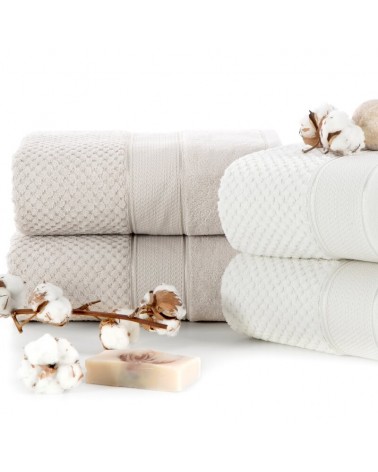 Ręcznik bawełna 90x150 Jessi srebrny Eurofirany