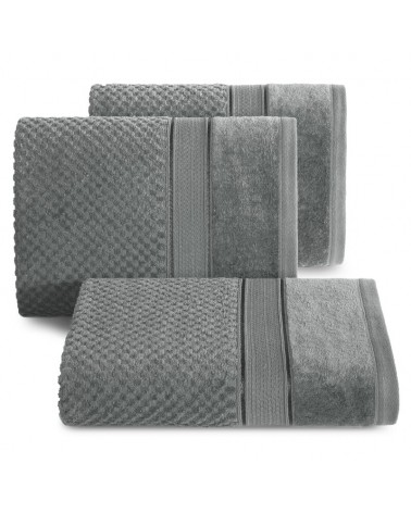 Ręcznik bawełna 90x150 Jessi stalowy Eurofirany