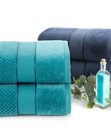 Ręcznik bawełna 90x150 Jessi stalowy Eurofirany